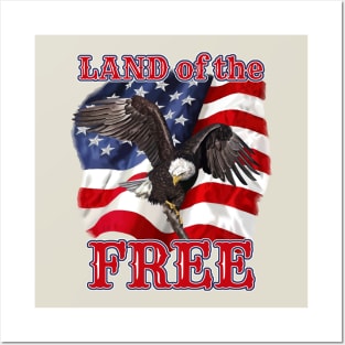 Land of the Free Posters and Art